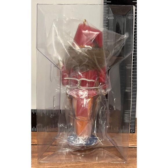 HTF NIP 1992 HALLMARK KEEPSAKE ORNAMENT QX525-4 OTTO THE CARPENTER NUTCRACKER - Picture 4 of 6